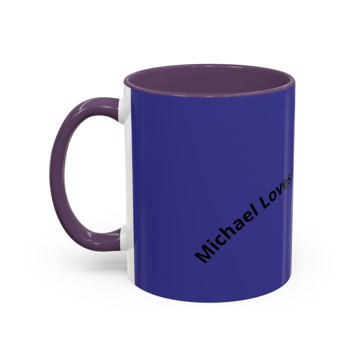 “He Loves His Queen” Personalized Coffee Mug