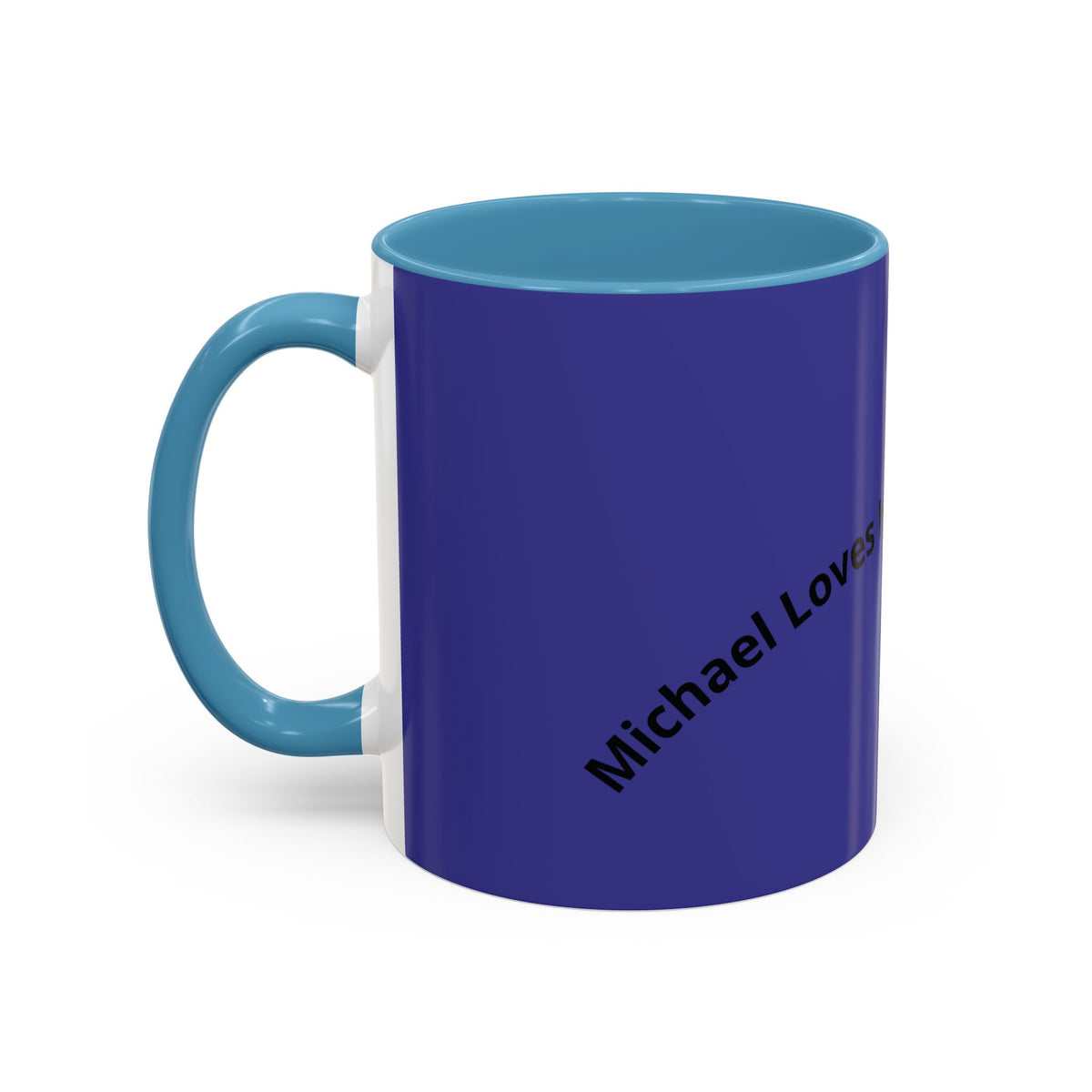 “He Loves His Queen” Personalized Coffee Mug