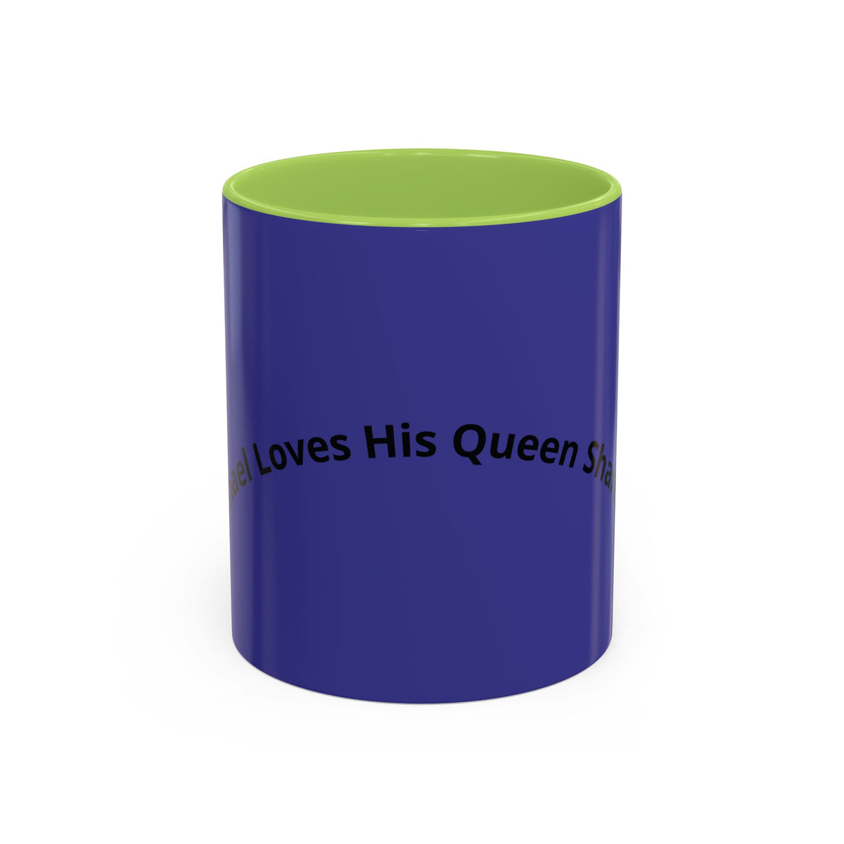 “He Loves His Queen” Personalized Coffee Mug