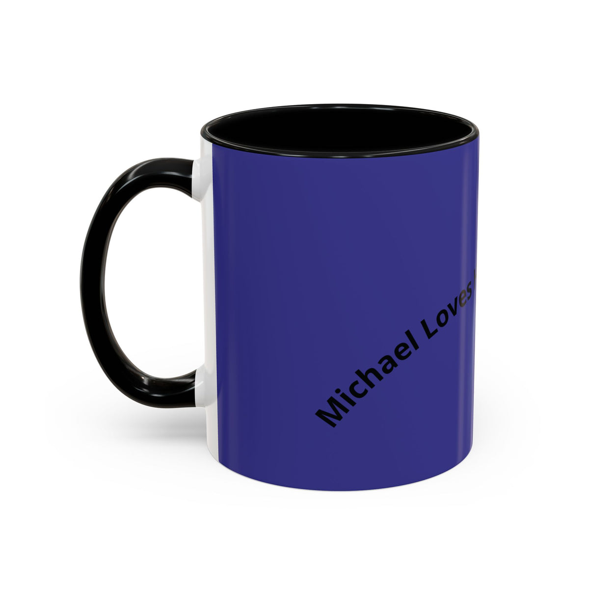 “He Loves His Queen” Personalized Coffee Mug