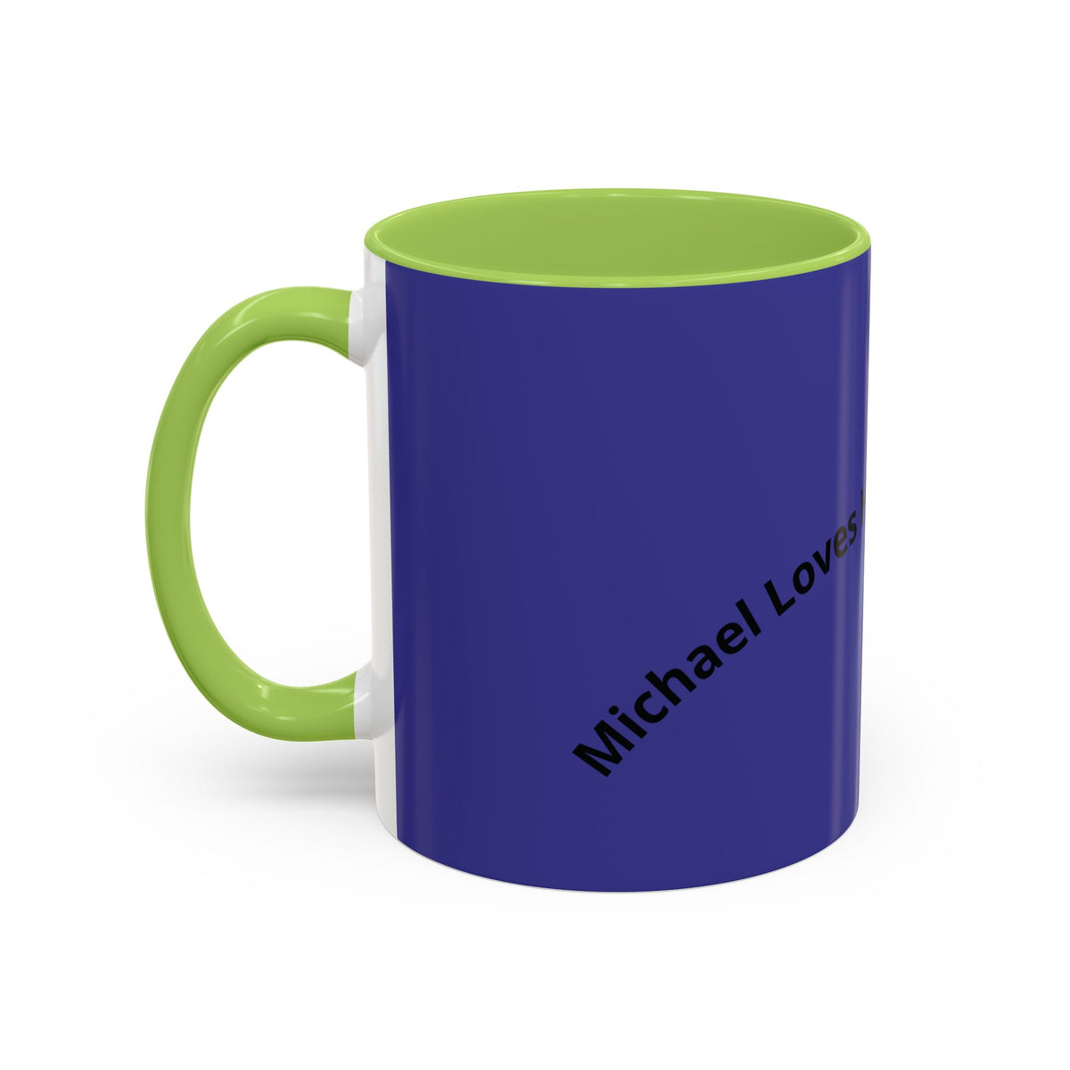 “He Loves His Queen” Personalized Coffee Mug