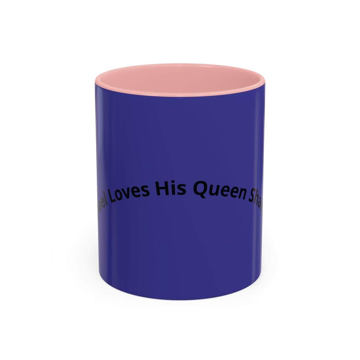 “He Loves His Queen” Personalized Coffee Mug