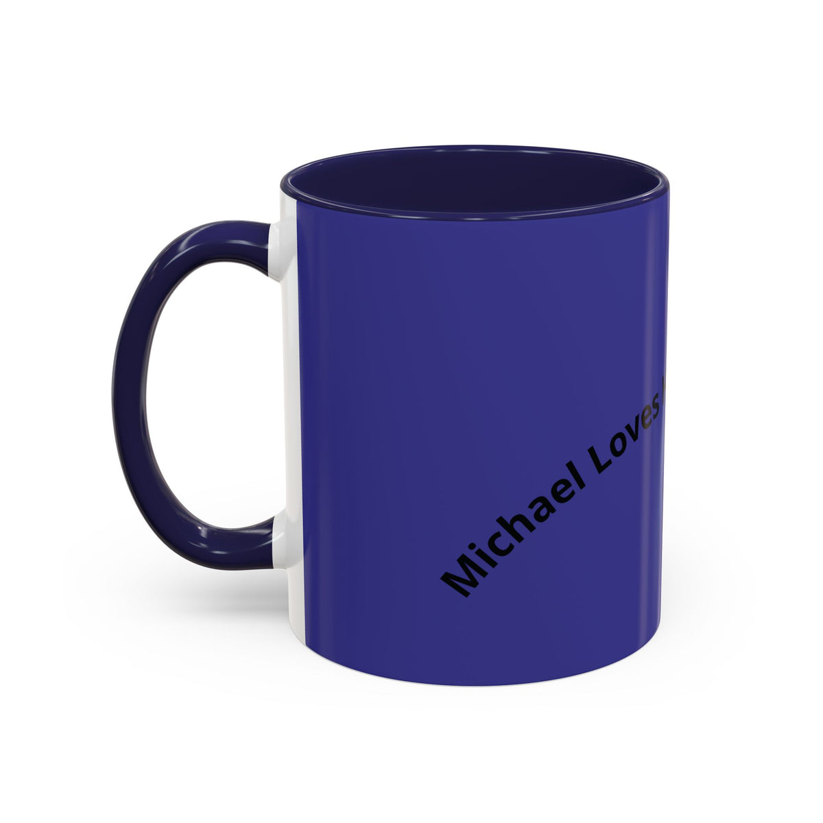 “He Loves His Queen” Personalized Coffee Mug