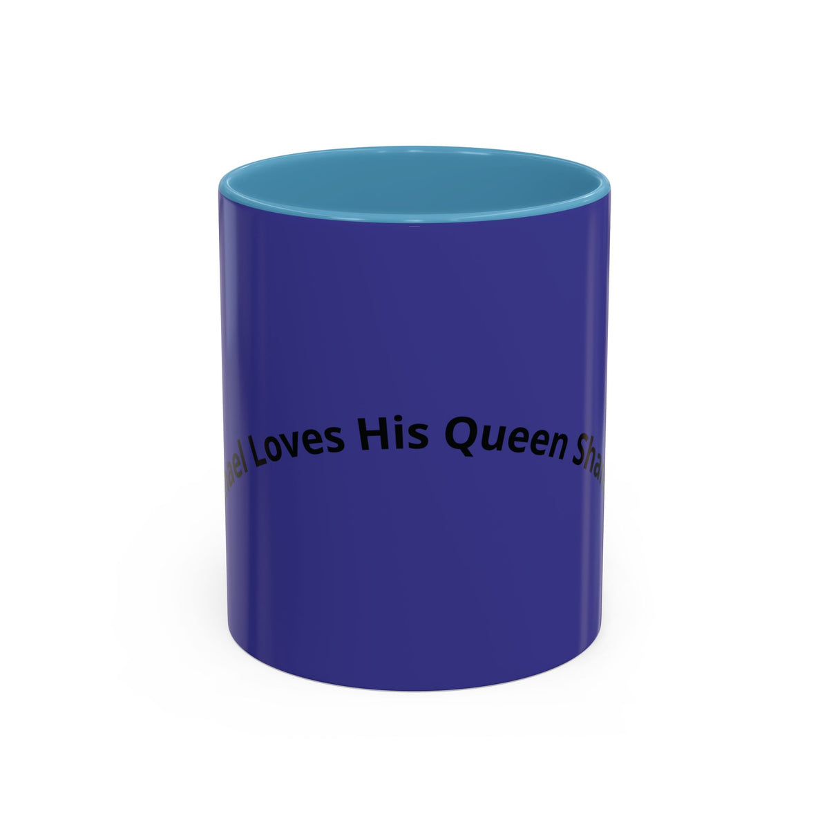 “He Loves His Queen” Personalized Coffee Mug
