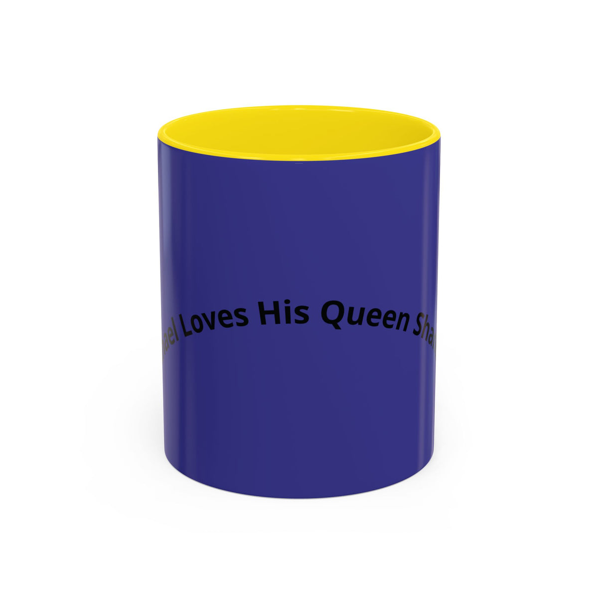 “He Loves His Queen” Personalized Coffee Mug