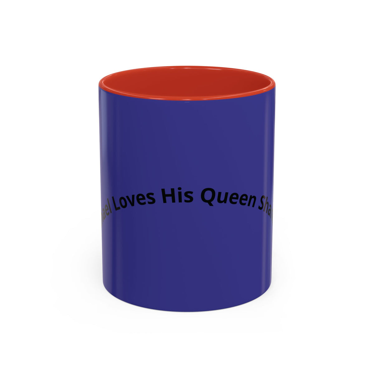 “He Loves His Queen” Personalized Coffee Mug