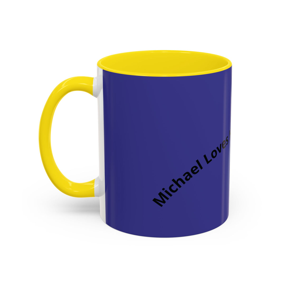 “He Loves His Queen” Personalized Coffee Mug