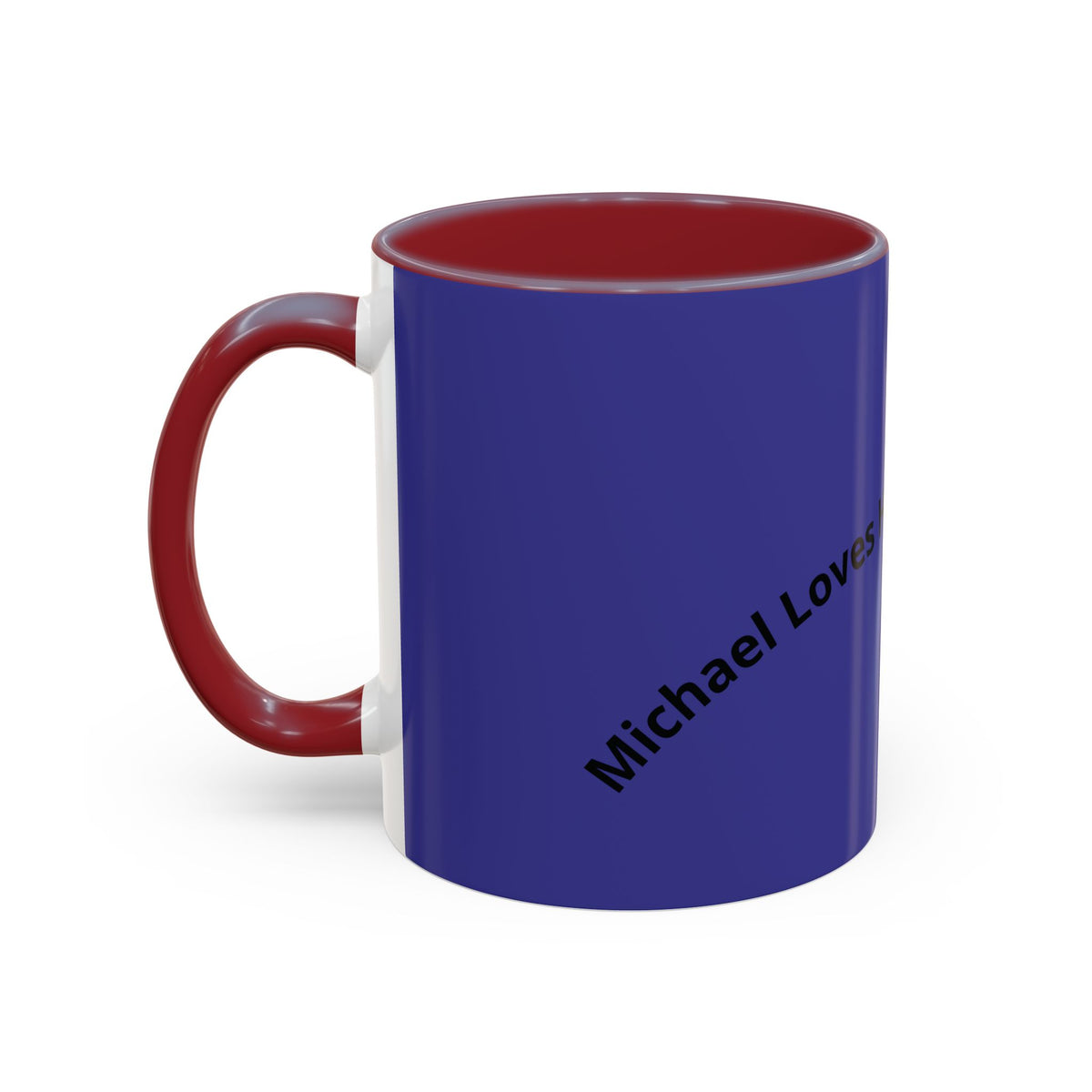 “He Loves His Queen” Personalized Coffee Mug