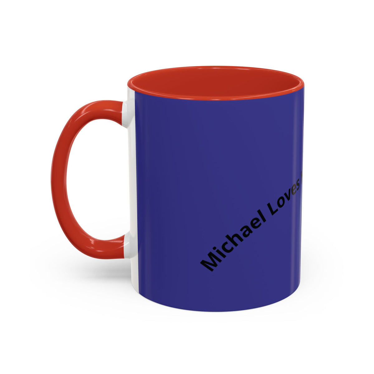 “He Loves His Queen” Personalized Coffee Mug