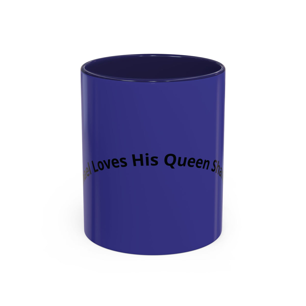“He Loves His Queen” Personalized Coffee Mug