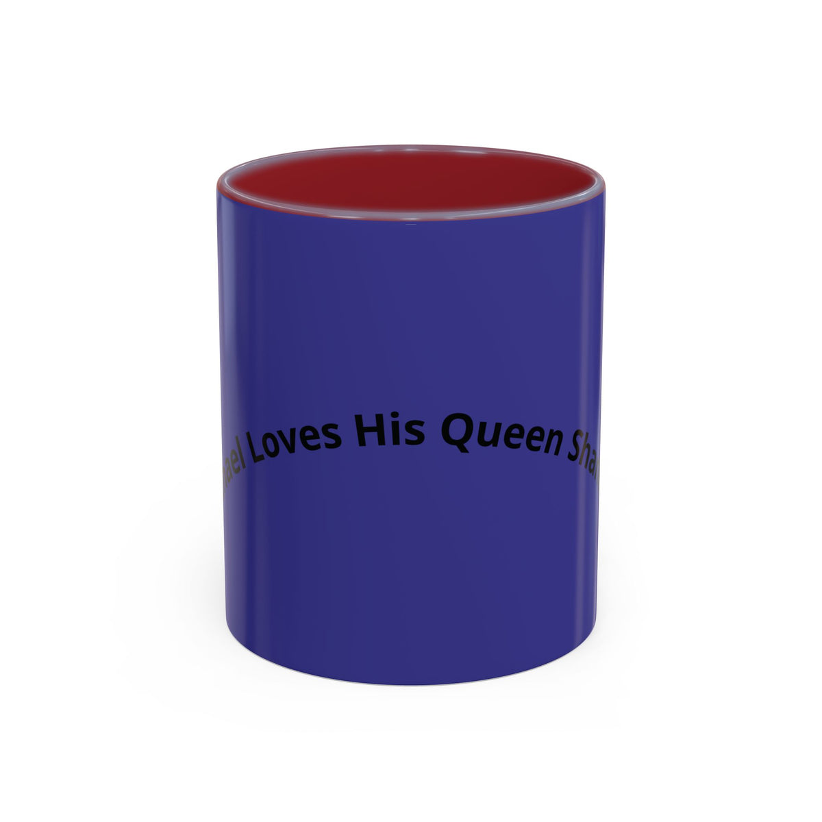 “He Loves His Queen” Personalized Coffee Mug